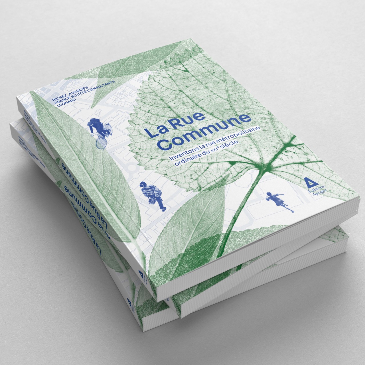 La Rue Commune in bookstores! book_mockup-3d_rue-commune-rvb