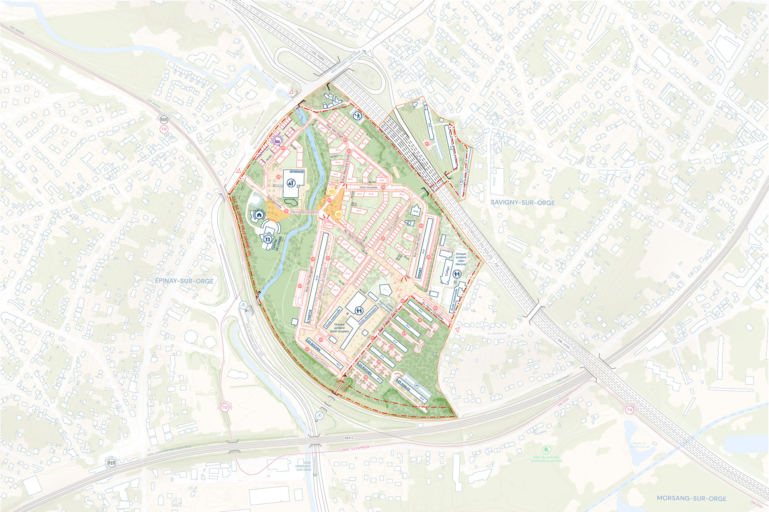 Habiter le village de Grand Vaux<br>et le parc de l’Yvette svg_pln_guide_a1