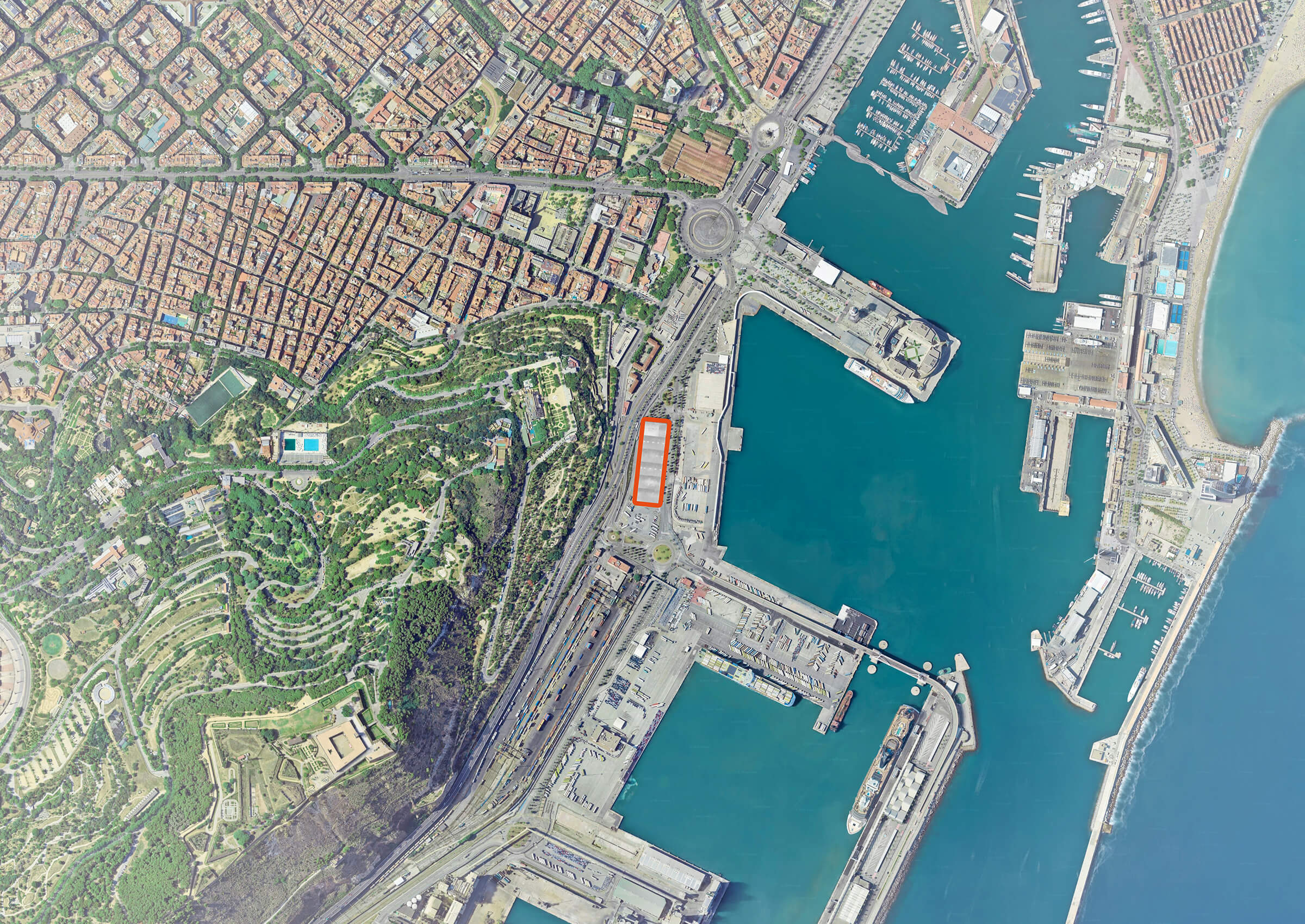 Les halles du Moll de Sant Bertran :<br>La renaissance d'un patrimoine historique bcn-plan-bd